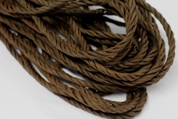plied paperyarn thick ldark brown